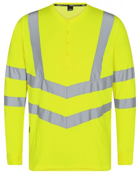 Engel 9548-182 Safety Grandad Langarm-Shirt mit Warnschutz