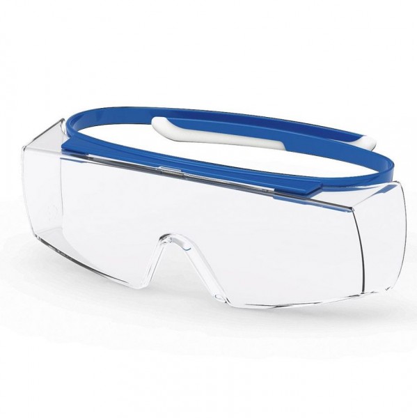 uvex 9169260 super OTG Schutzbrille für Brillenträger Scheibe PC farblos