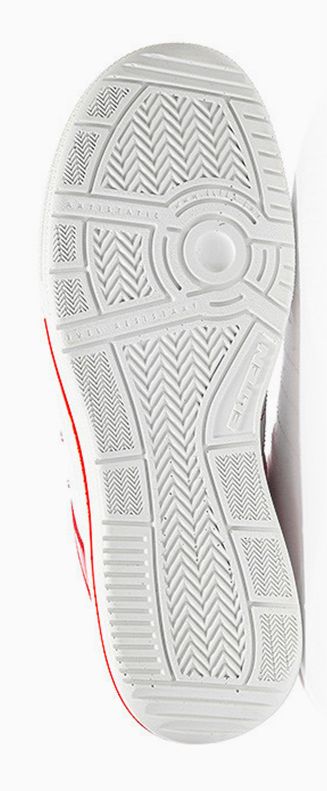 ESD SRC - Schuhe O1 CAS-Technik Arbeitsschutz & Halbschuhe Low Elten 972220 white-red Industriebedarf Fußschutz | ESD | Norris |
