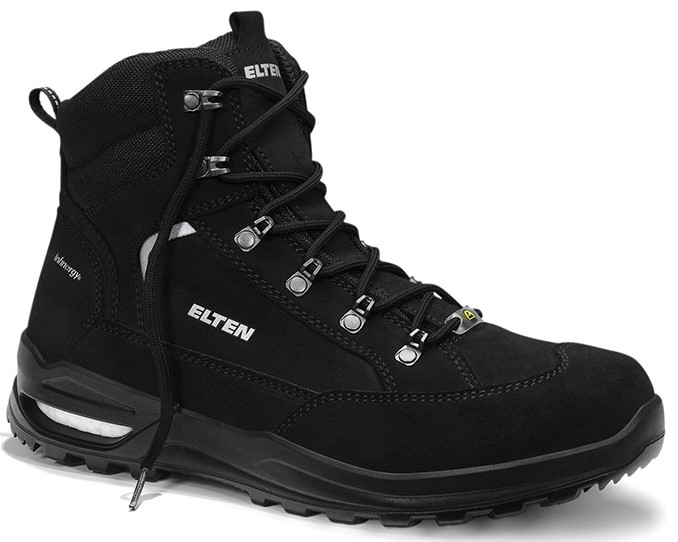 Ronan Schuhe XXF ESD O2 Berufsstiefel Elten Fußschutz & black | Industriebedarf CAS-Technik - ESD Mid Arbeitsschutz | 976640 |
