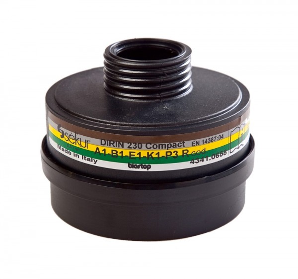 Ekastu Mehrbereichs-Kombifilter DIRIN 230 A1 B1 E1 K1-P3R D compact