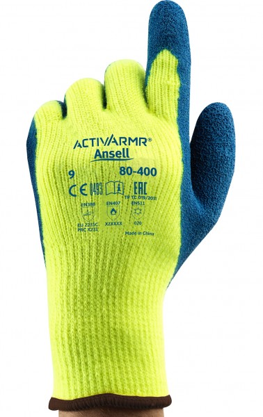Ansell ActivArmr 80-400 Latex-Schnittschutzhandschuhe Level C