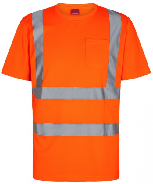 Engel 9541-151 Safety Warnschutz-T-Shirt mit Brusttasche