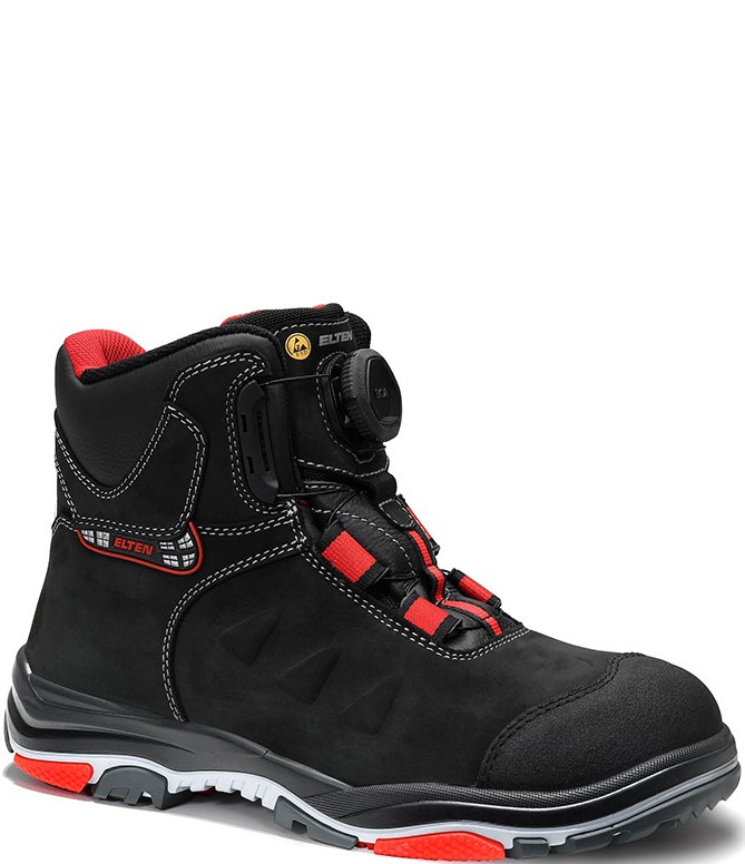 Schuhe TILL Typ Fußschutz Arbeitsschutz S3 ESD | 1 Elten - CAS-Technik ESD | & Mid BOA | EA Industriebedarf 7670101 Sicherheitsschuhe